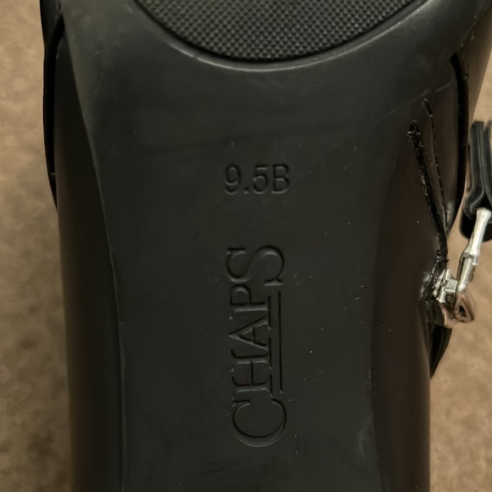 Black Chaps Booties - Picture 7 of 7